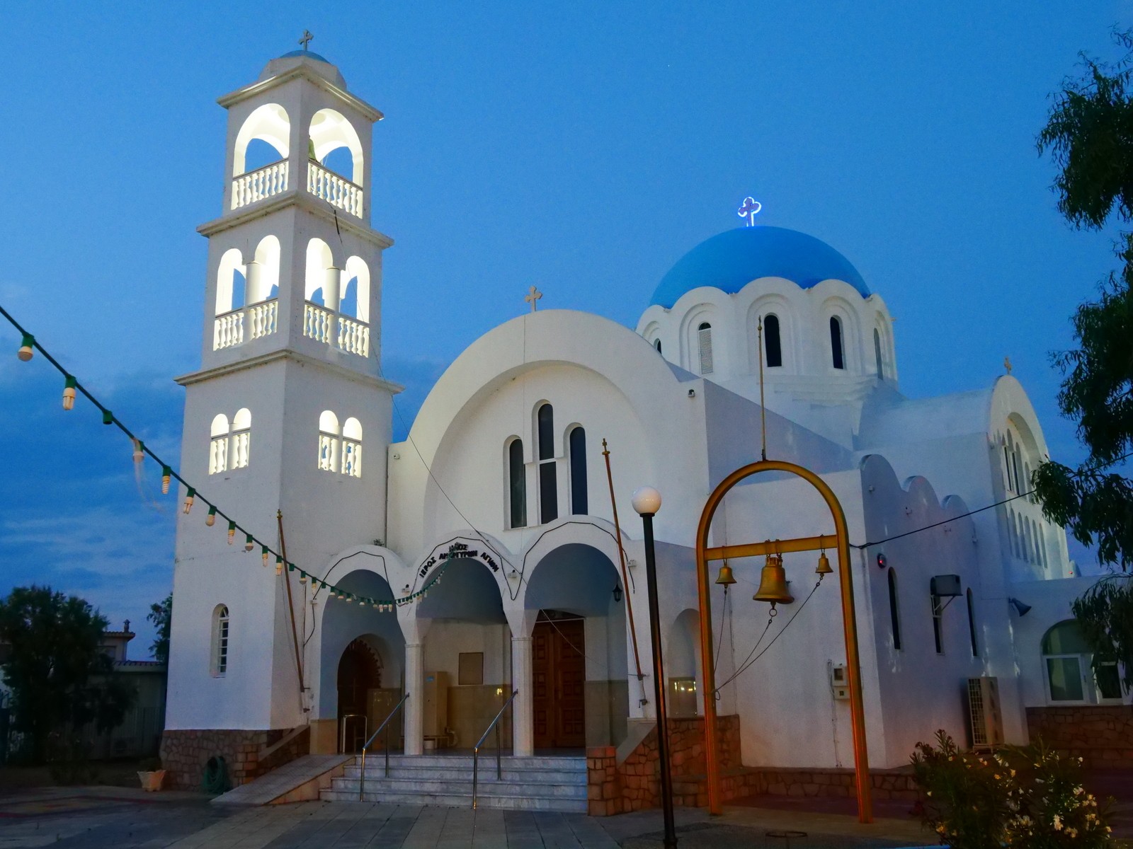 הכנסייה באי אגיסטרי, יוון
